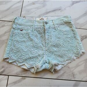 Hollister lace shorts